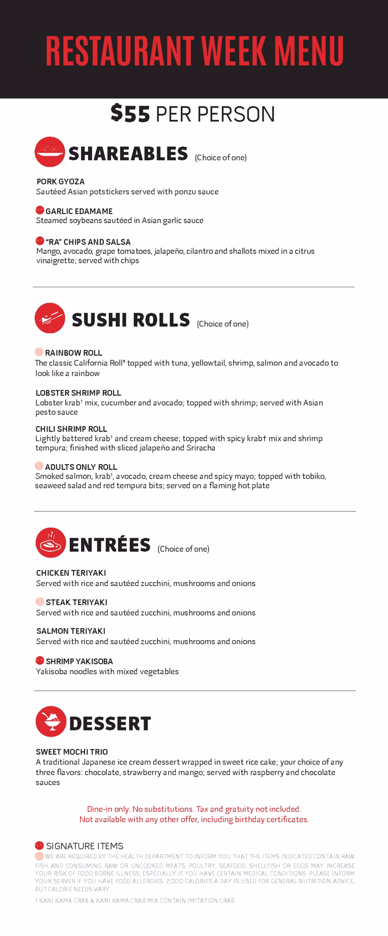 Is RA Sushi a good place to eat?