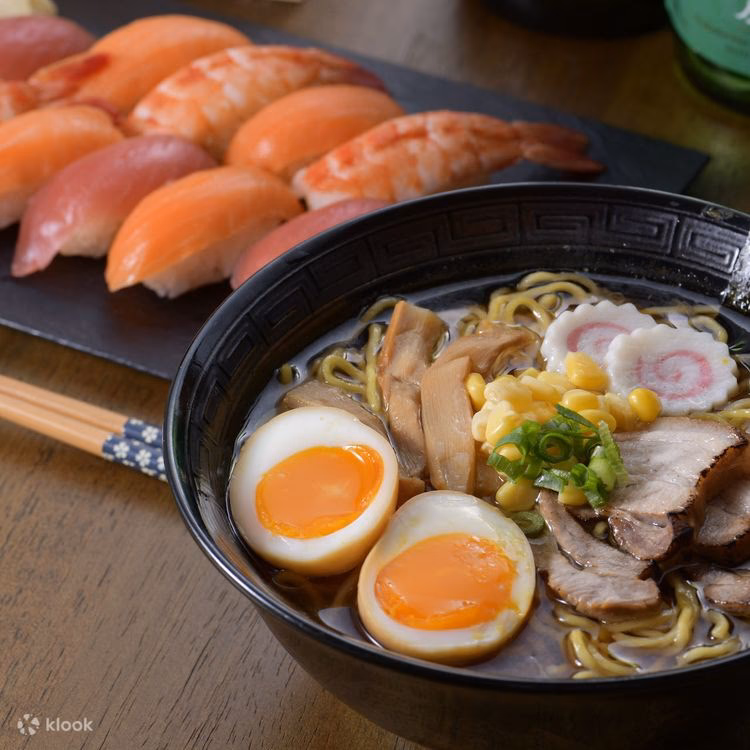 ¿Qué contiene el ramen mirutaki?