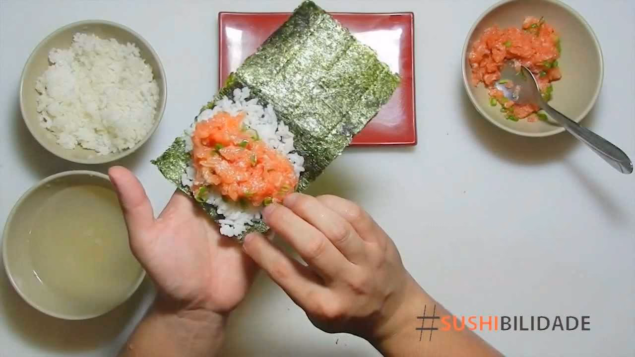 Como fazer temaki em casa?
