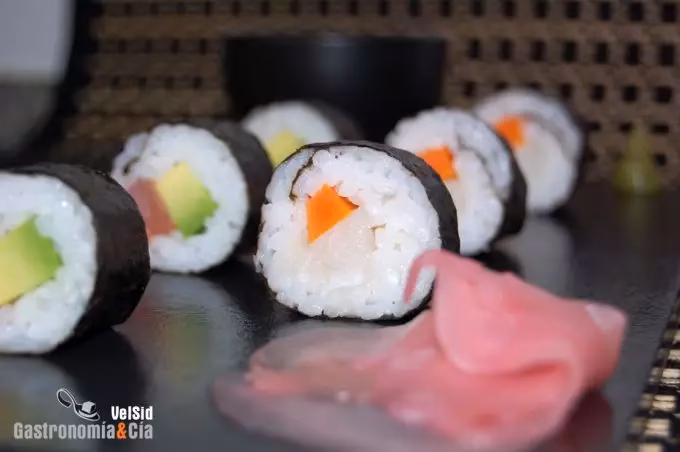 ¿Qué ingredientes se necesitan para hacer Maki Sushi Gilda?