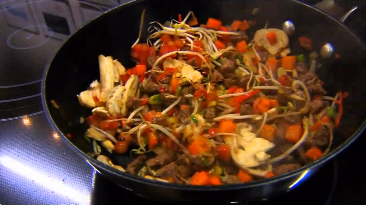 ¿Cómo preparar una receta al estilo wok?