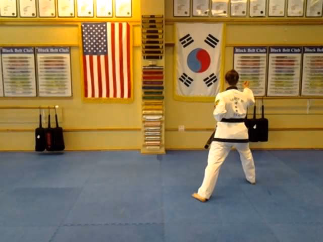 How to do Saju Makgi TUL (ITF Taekwondo pattern)?
