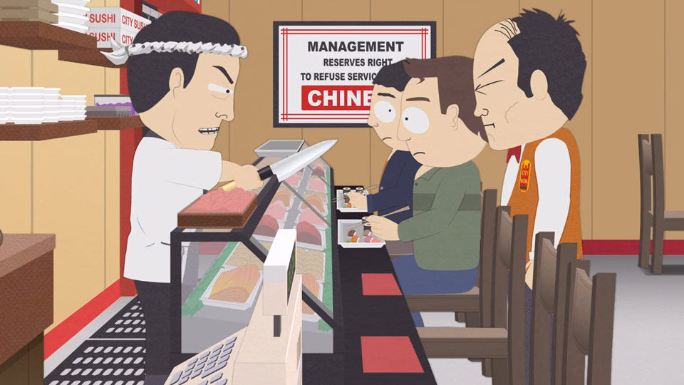 What episode is City Sushi on 'South Park'?
