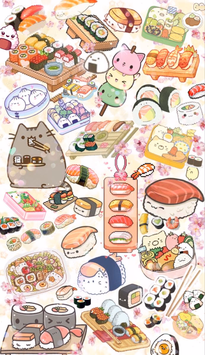 How many high resolution sushi wallpapers are there?