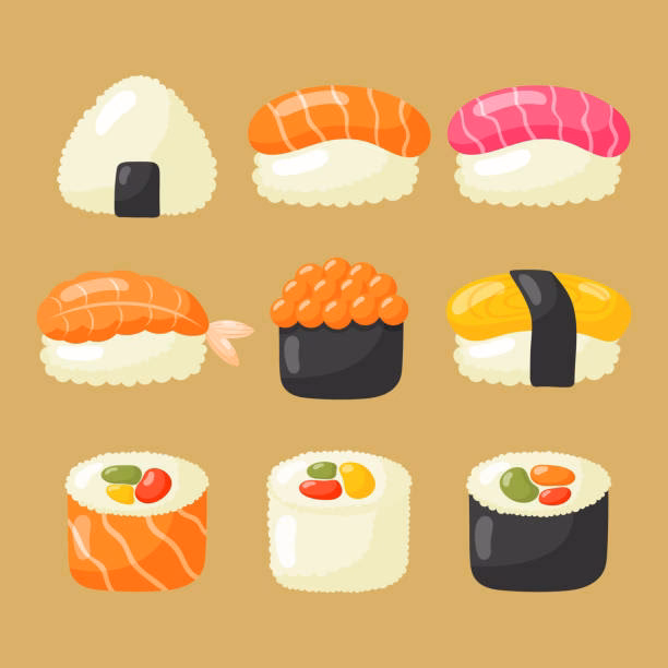 How many sushi cartoon wallpapers are there?