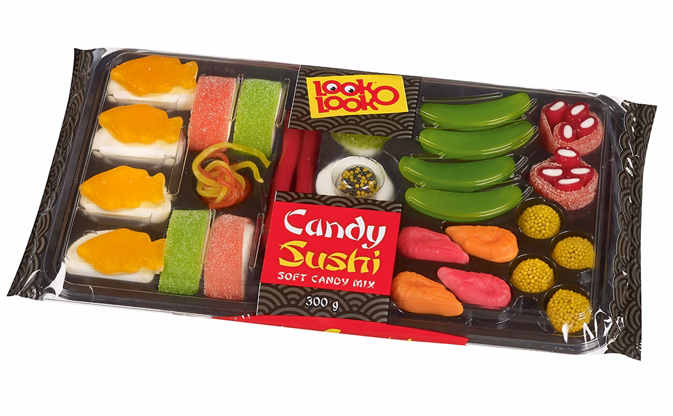 ¿Qué ingredientes contiene el sushi de Goemon?