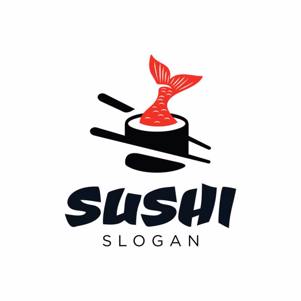 What makes a good sushi logo design?
