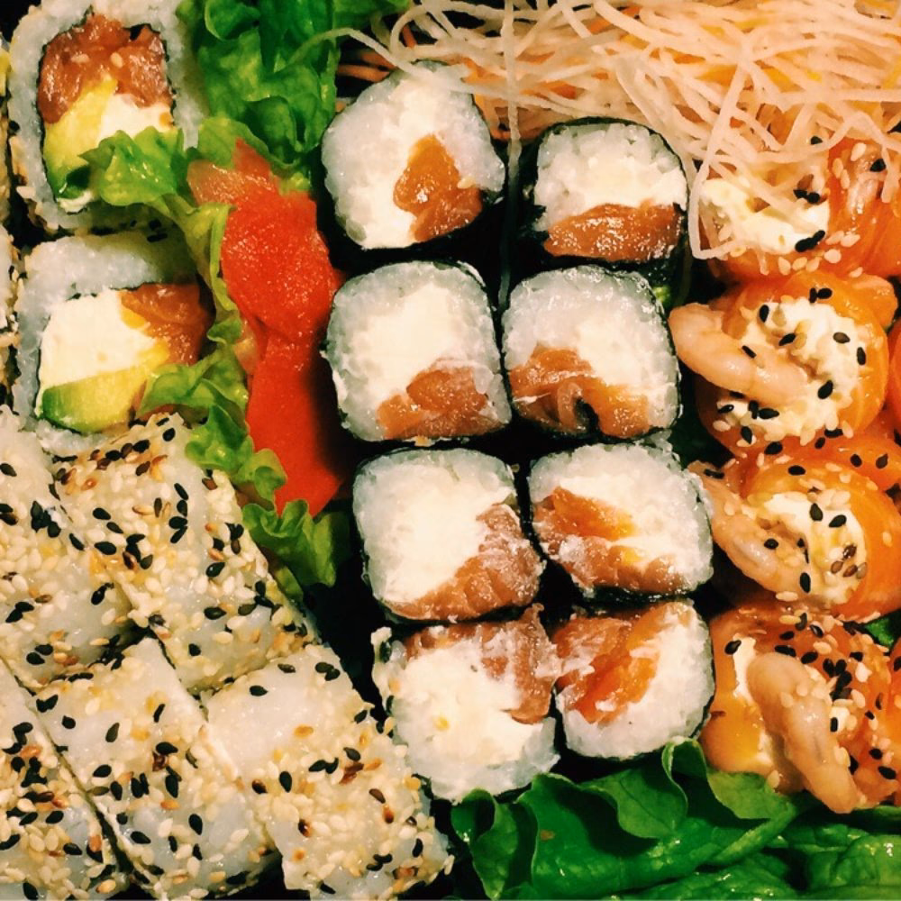 ¿Cómo hacer sushi en polvos?