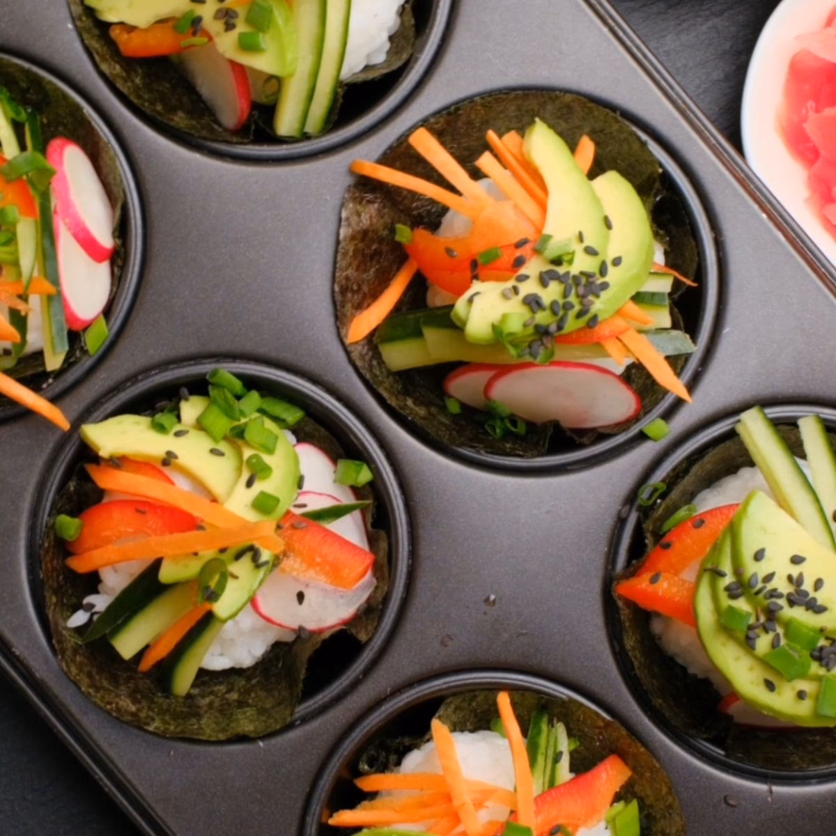 Is the 'baked sushi muffins' trend viral?