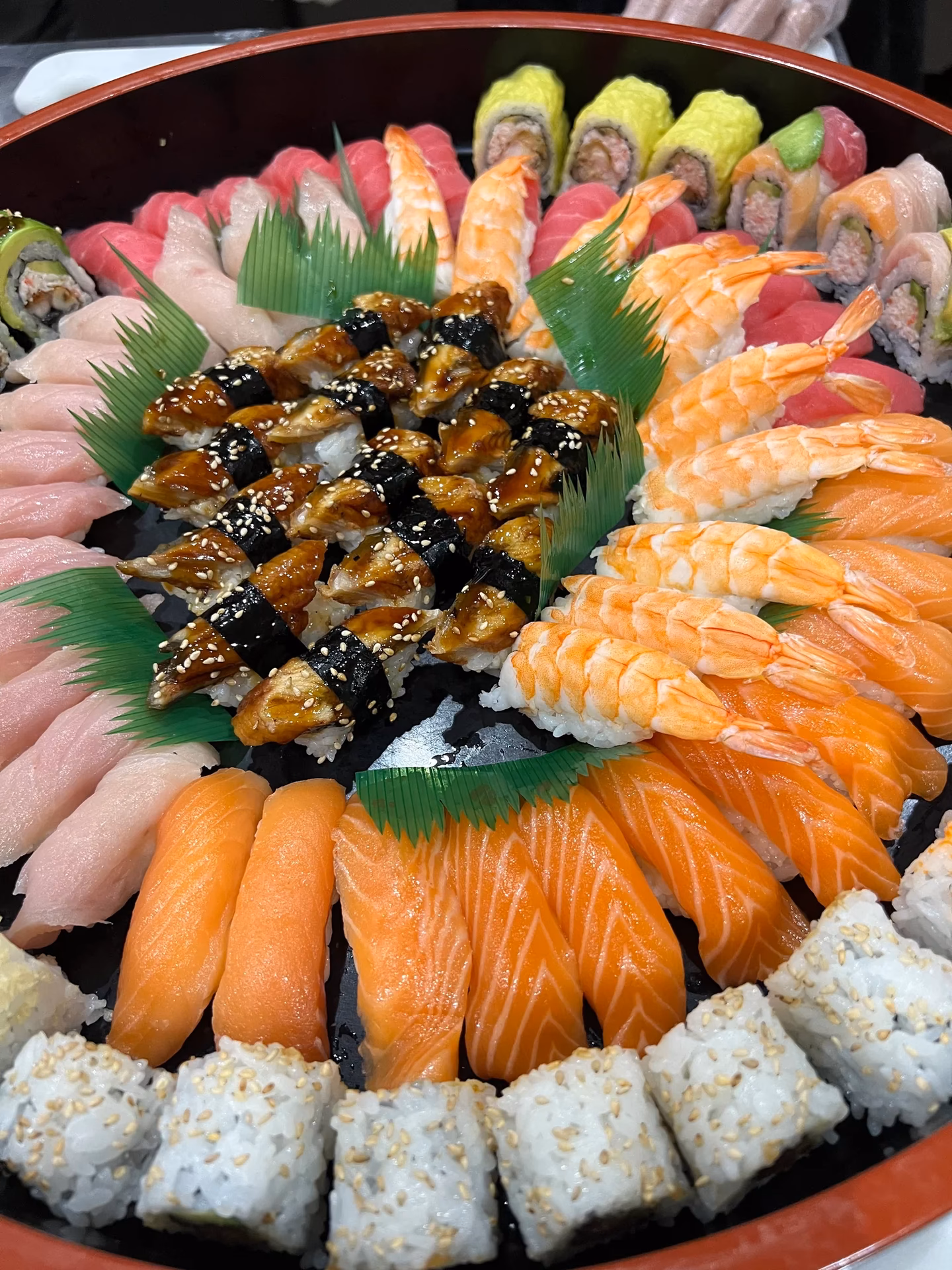 How do I order a sushi party platter?