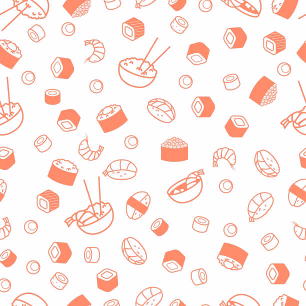 How many sushi pattern vectors are there?