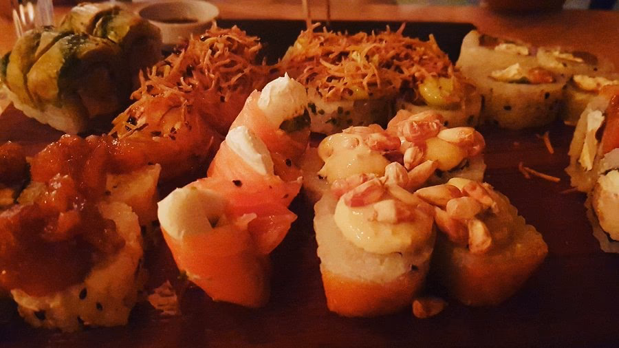 ¿Cuánto cuesta el sushi en Vicente López?