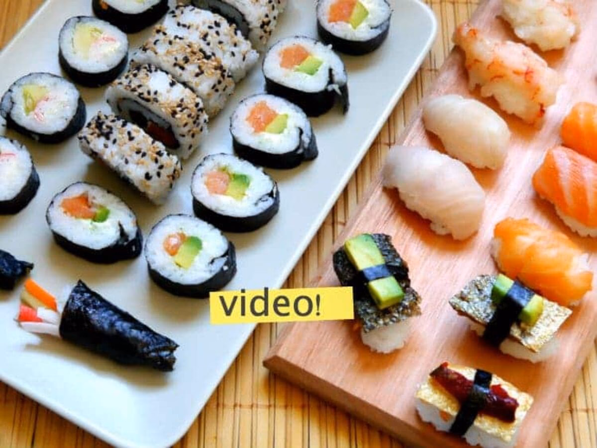 ¿Cómo preparar el relleno del sushi?