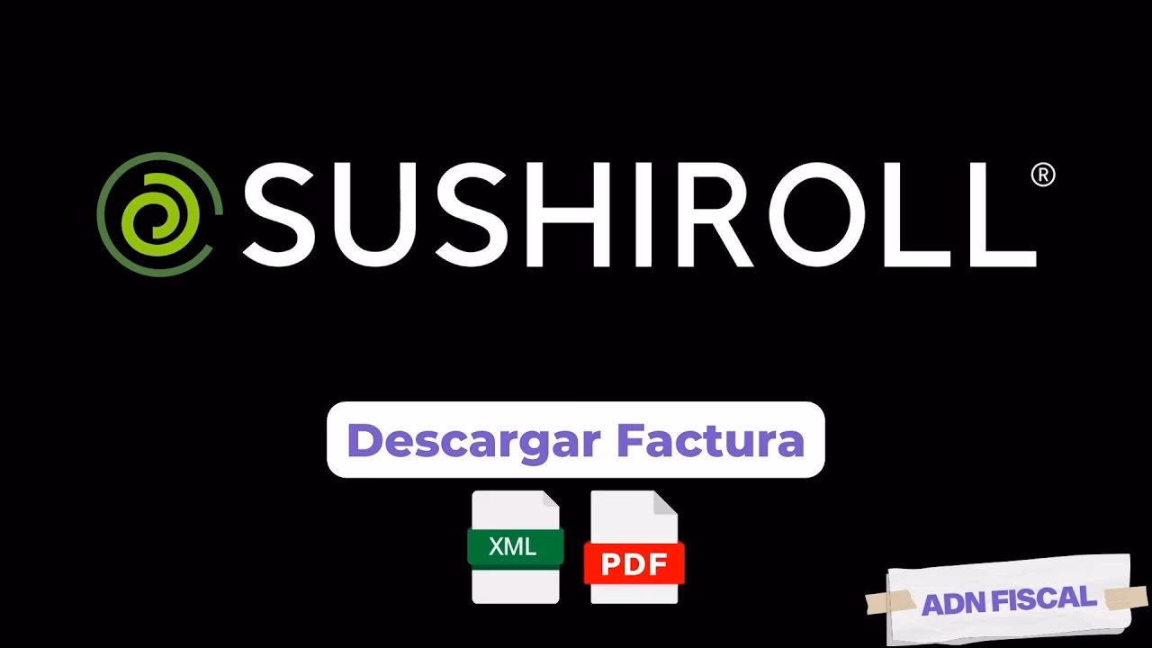 ¿Qué validez fiscal tienen las facturas electrónicas emitidas por sushi roll?