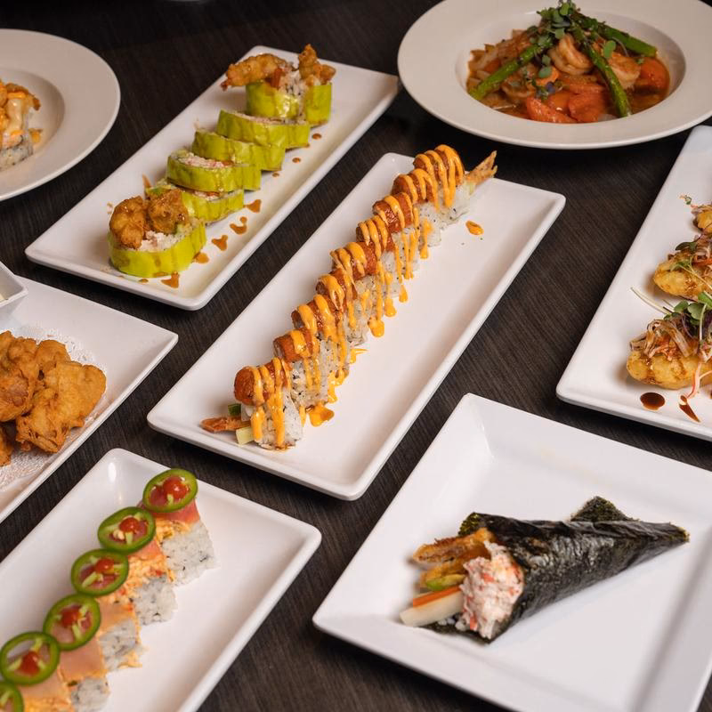 How many sushi shops in Sapporo?