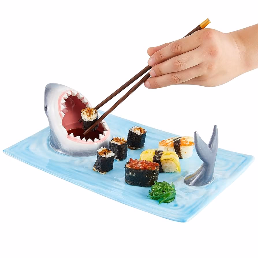 How do you entertain a large group of sushi lovers?