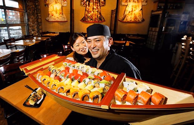 Where can I find sushi Tetsu?