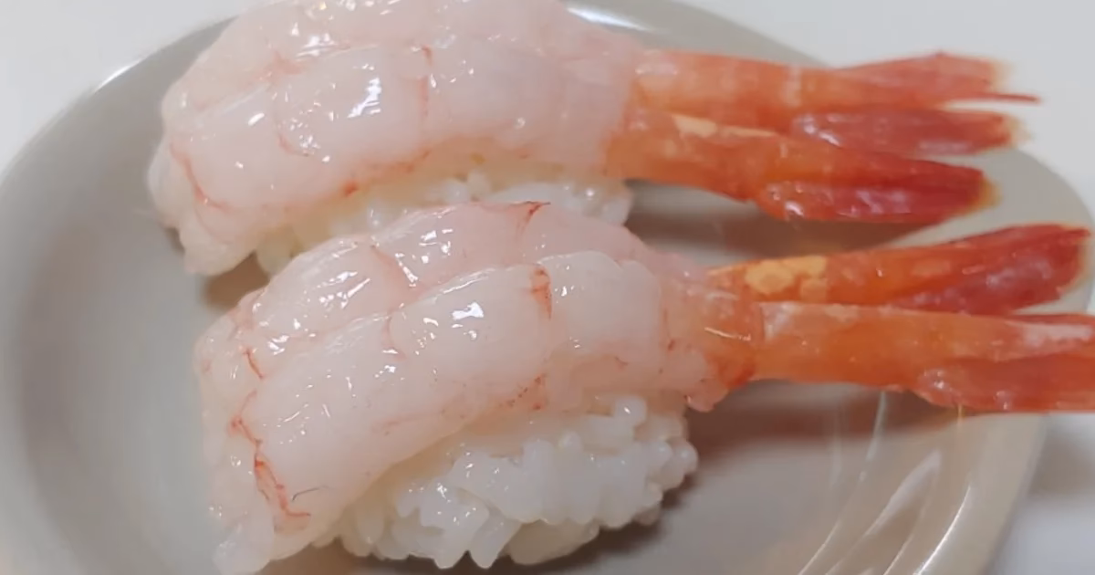 What is amaebi sushi?