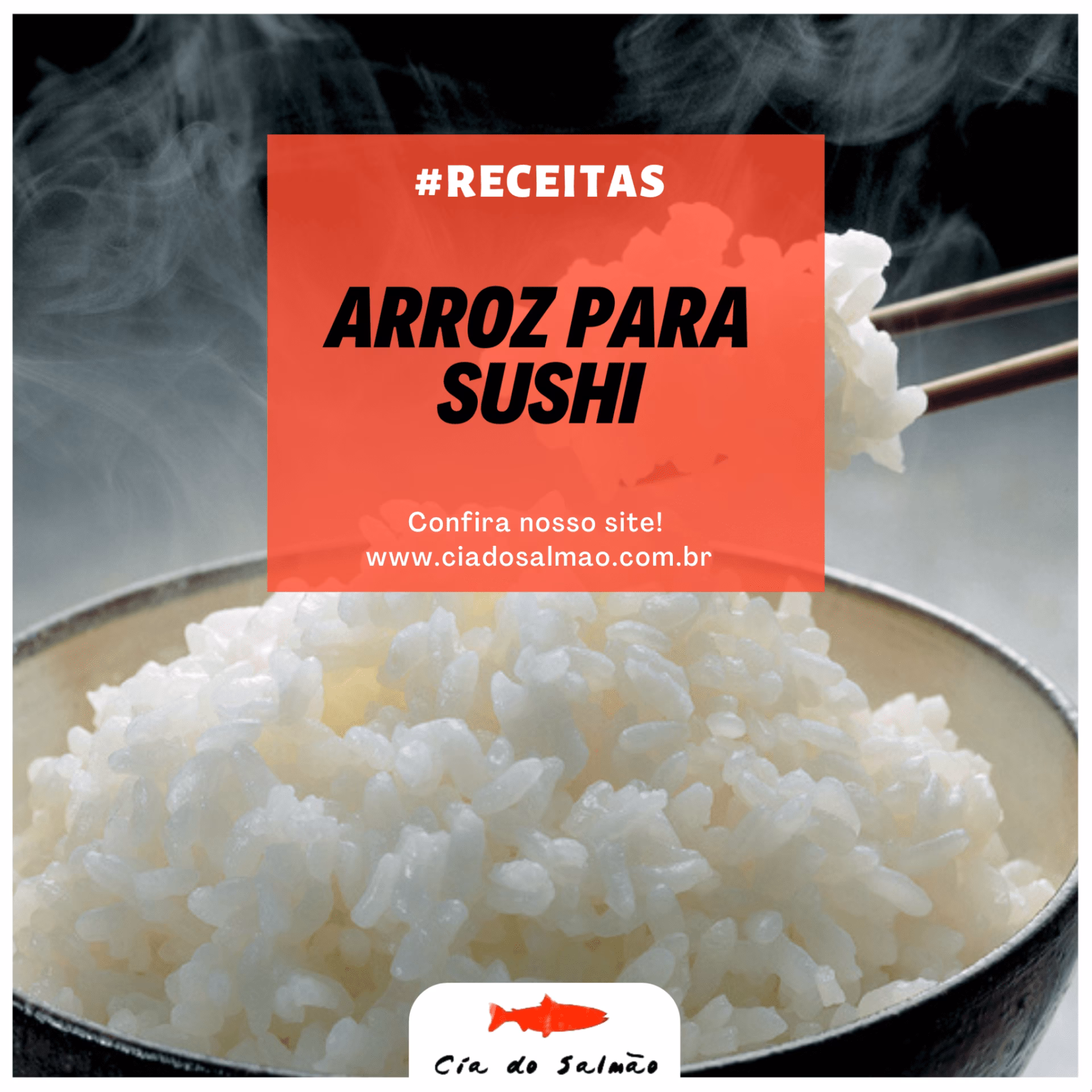 O que é o arroz temperado para sushi?