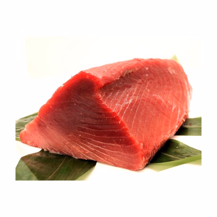 Where does sashimi tuna primarily come from?