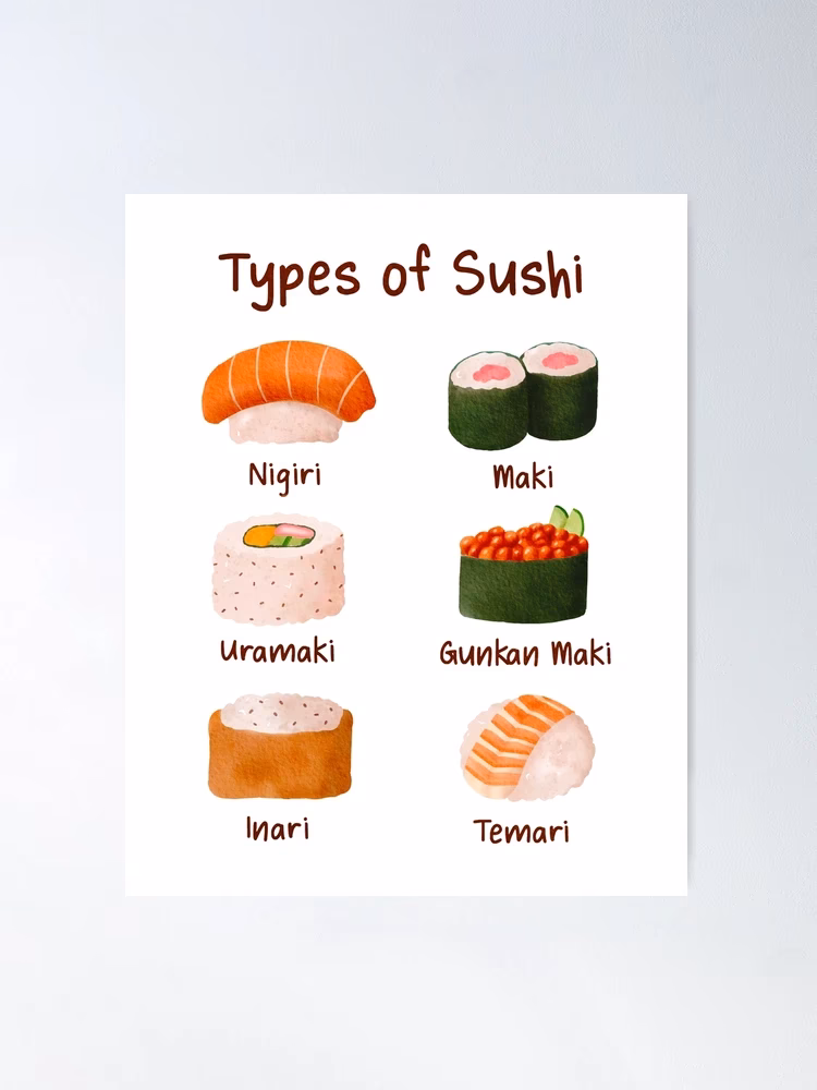 How many sushi rolls are there?