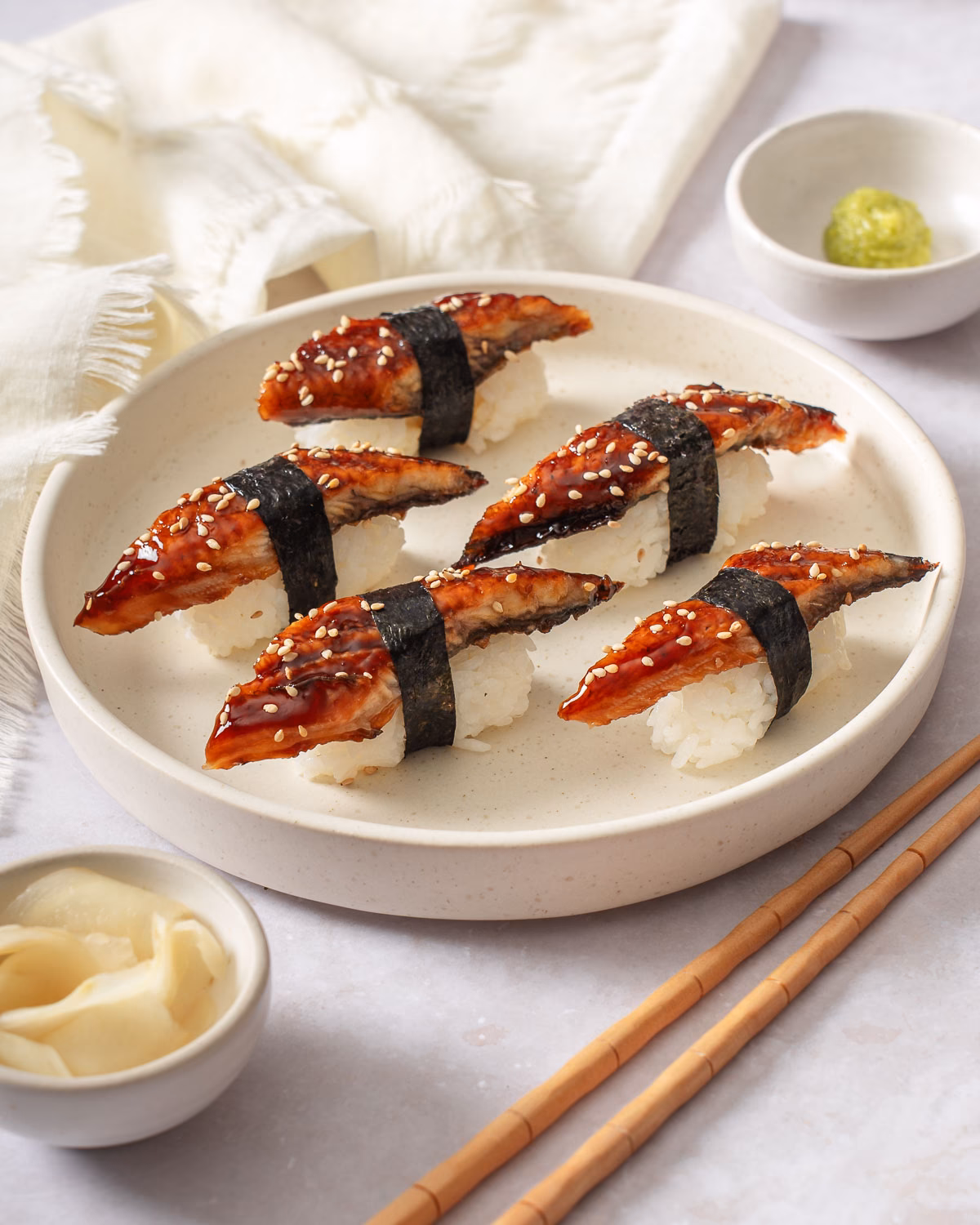 What are Unagi sushi rolls?