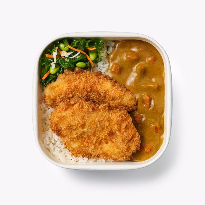 How many calories in Wasabi chicken katsu curry Beneto?