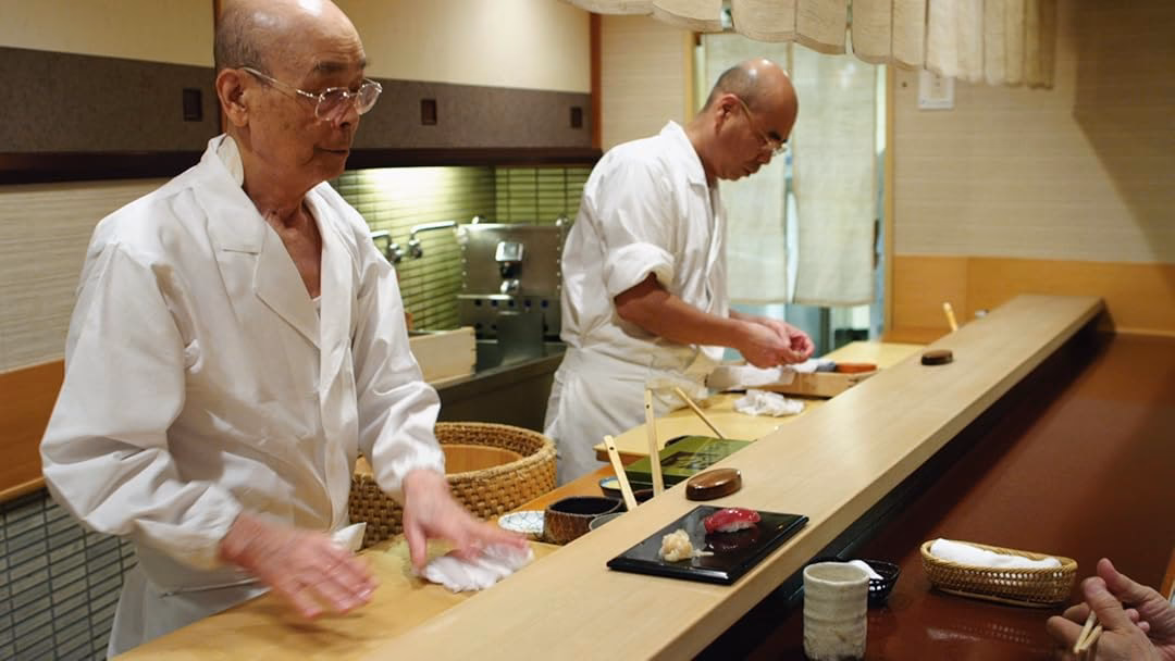 Does Jiro Dreams of sushi have a son?